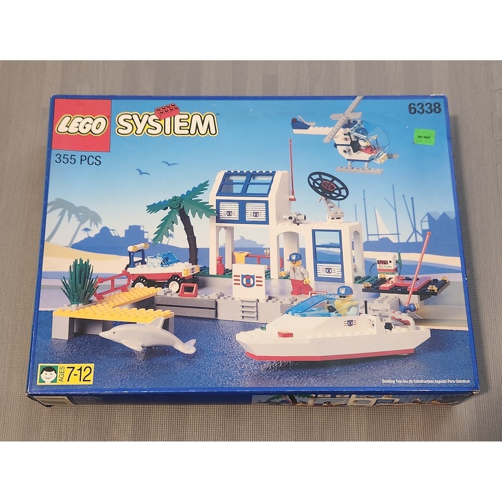 LEGO Town: Hurricane Harbour (6338)- Brand New In Factory Sealed Box